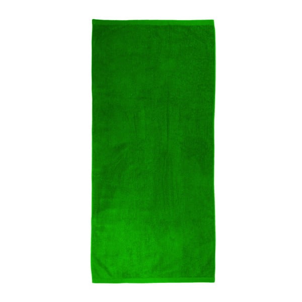 Szmaragdowy ręcznik Artex Alpha, 70x140 cm
