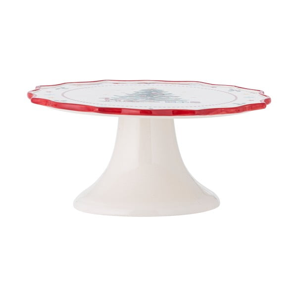 Ceramiczna etażerka ze świątecznym motywem Naive – Bloomingville