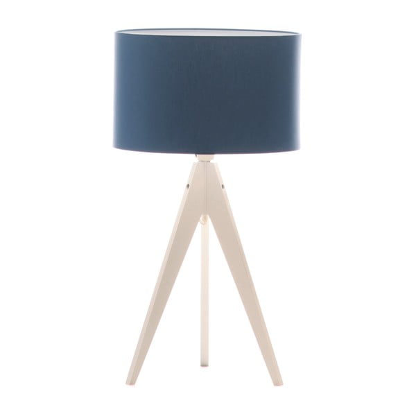 Lampa stołowa Artist Dark Blue/White, 40x33 cm