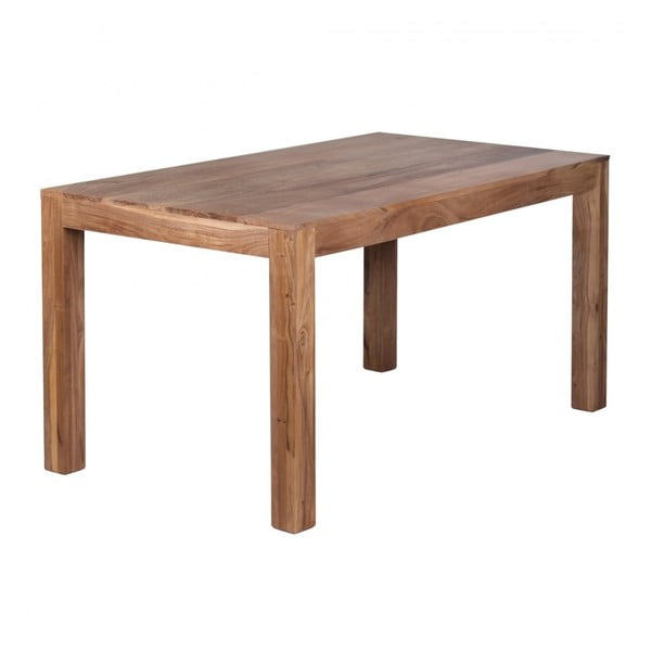 Stół z litego drewna akacji Skyport Alison, 160x80 cm