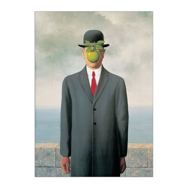 Obraz René Magritte - Syn człowieczy, 50x70 cm