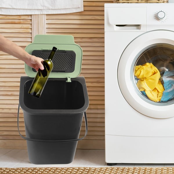 Plastikowy kosz na śmieci do segregacji odpadów 25 l Bin – Orion-image-1