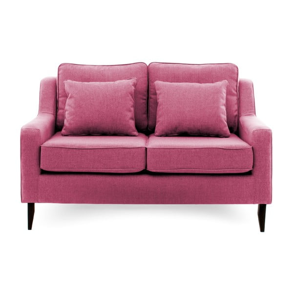 Różowa sofa 2-osobowa Vivonita Bond