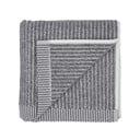 Szary ręcznik z bawełny organicznej 50x100 cm Melange − Södahl