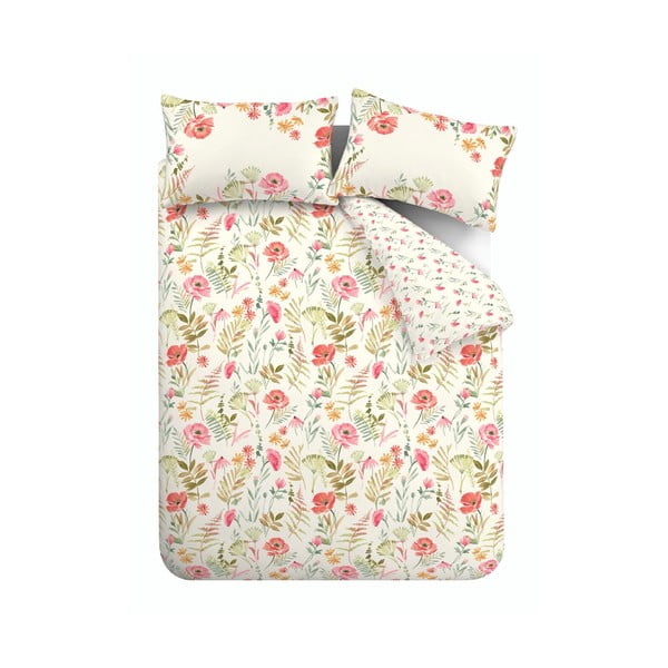 Kremowa pościel dwuosobowa 200x200 cm Ella Poppy – Catherine Lansfield