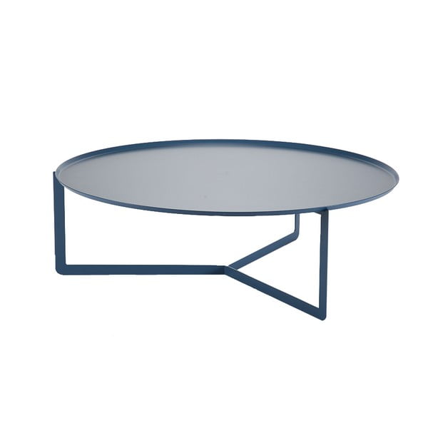 Antracytowy stolik MEME Design Round, Ø 95 cm