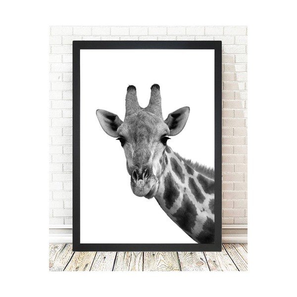 Obraz 24x29 cm Giraffe – Vavien Artwork-image-1