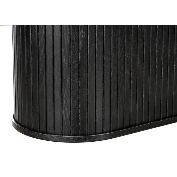 Rozkładany stół z dodatkowym blatem w dekorze dębu 95x180 cm Nola – Unique Furniture-image-4