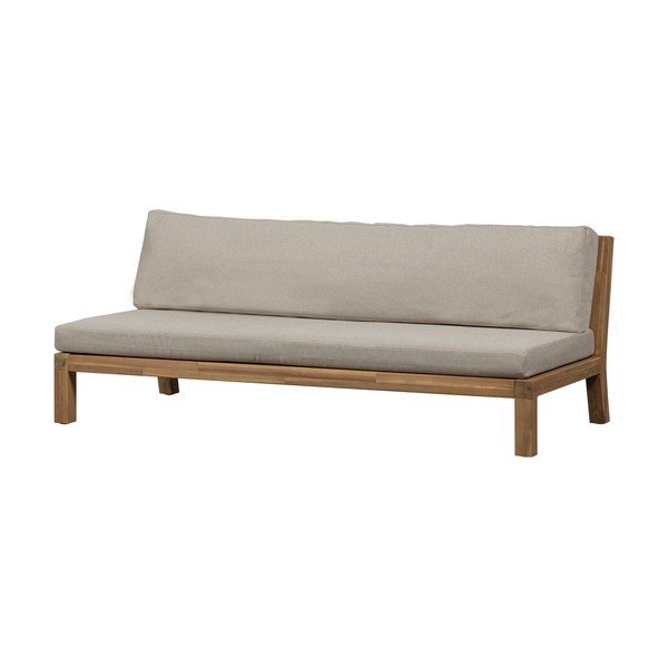 Szarobeżowa tapicerowana sofa ogrodowa Relax – vtwonen-image-2