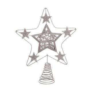 Srebrna gwiazda na choinkę Terminal – Unimasa, ø 18 cm