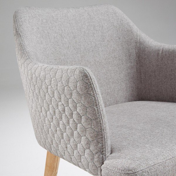 Jasnoszare krzesło do jadalni Kave Home Danai-image-1