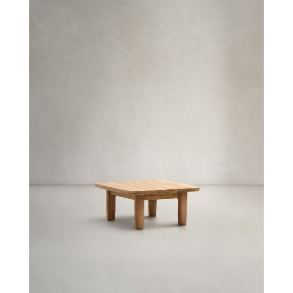 Stolik ogrodowy z litego drewna tekowego 70x70 cm Tirant – Kave Home-image-3