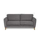 Ciemnoszara sztruksowa sofa 170 cm Paris – Scandic
