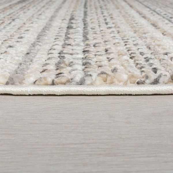 Beżowy okrągły dywan 140x140 cm Camino – Flair Rugs-image-4