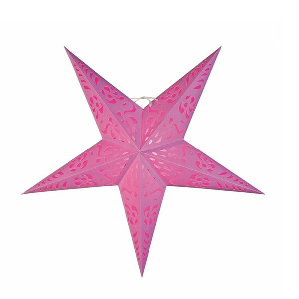 Gwiazda dekoracyjna Five Pink, 60 cm