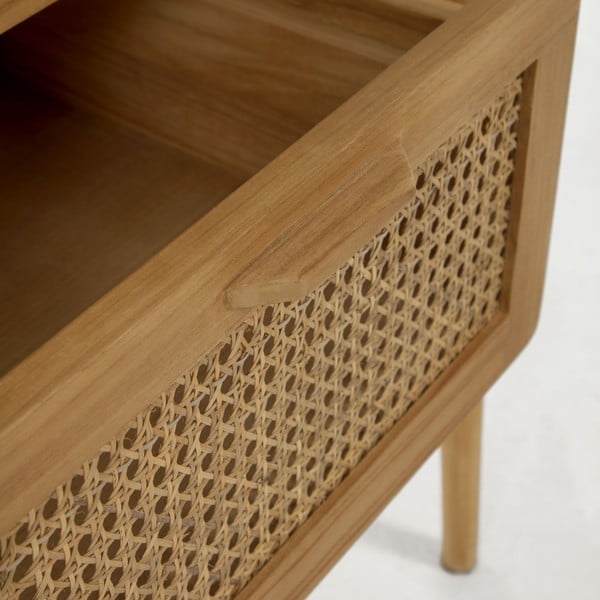 Szafka pod umywalkę z drewna tekowego Kave Home Uliana-image-3