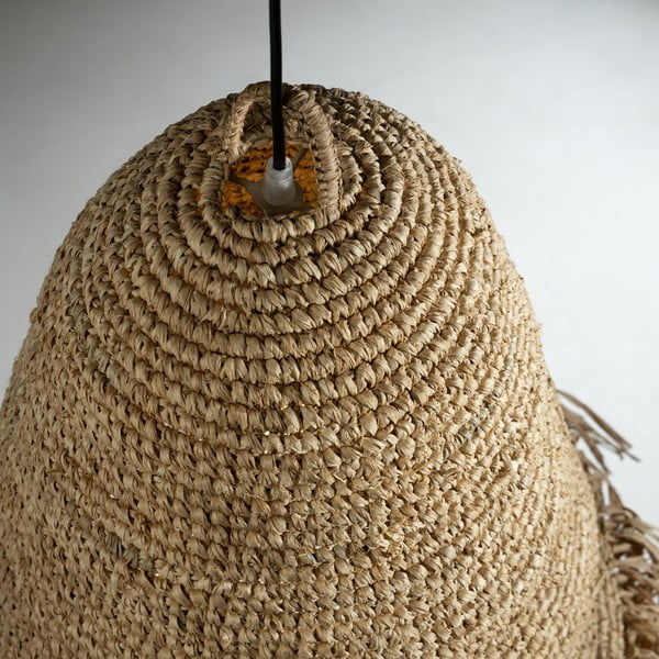 Naturalny abażur ø 42 cm Shianne – Kave Home-image-1