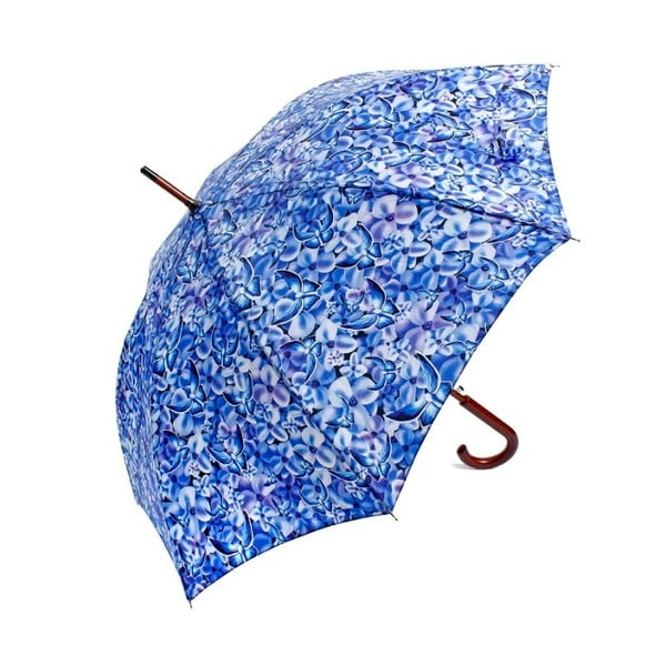 Niebieski parasol Ambiance Blue Patchwork