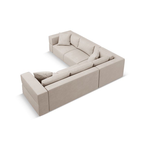 Beżowy narożnik (strona zmienna) Esther – Milo Casa-image-3