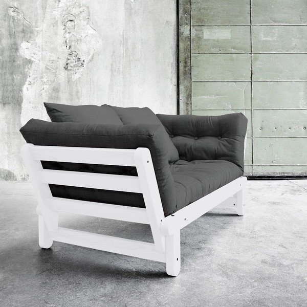 Sofa rozkładana Beat White/Dark-image-1