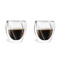 Kubki do cappuccino z podwójną ścianką zestaw 2 szt. 250 ml Cristallo – Vialli Design