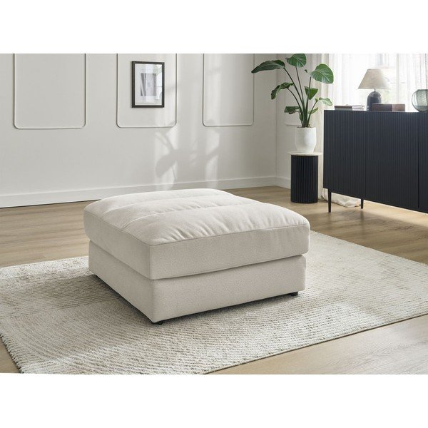 Beżowy aksamitny podnóżek Sierra – Bobochic Paris-image-1