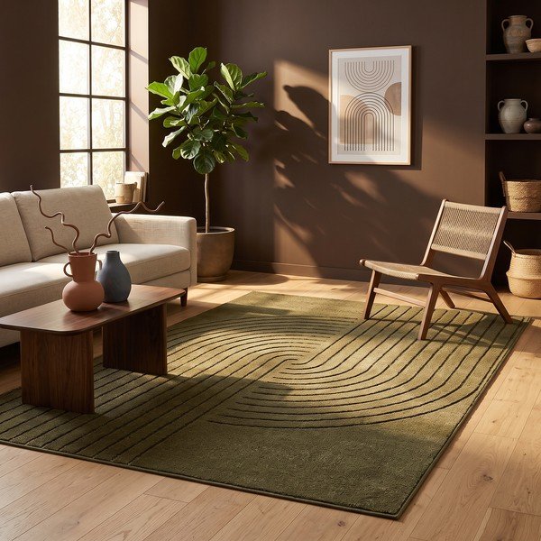 Zielony dywan 200x290 cm Solace – ESTE-image-1
