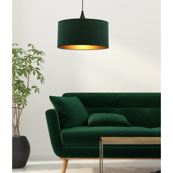Morska lampa wisząca z tekstylnym kloszem ø 30 cm Maloto – Candellux Lighting-image-1