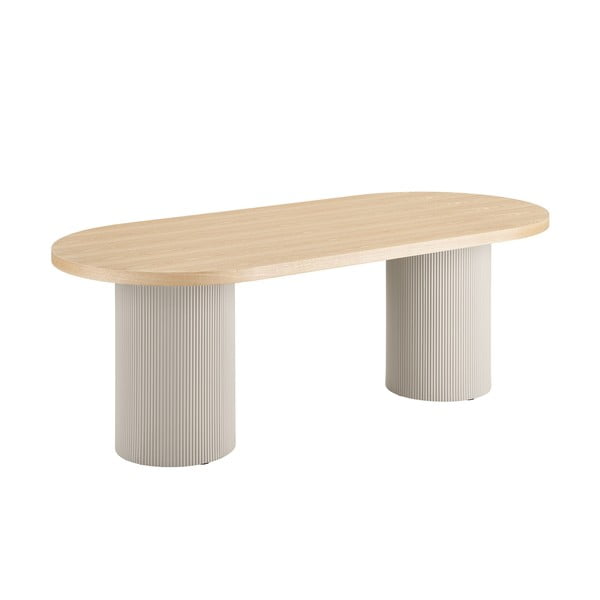 Stół z blatem w dekorze jesionu 100x220 cm Solva – House Nordic