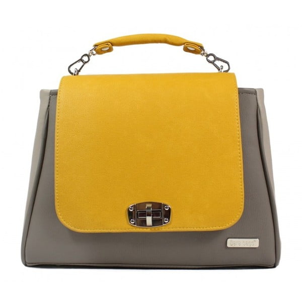 Szaro-żółta torebka Dara bags Elizabeth No.12