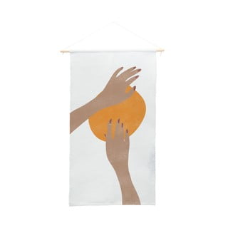 Tekstylna dekoracja ścienna Surdic Hands, 90 x 140 cm