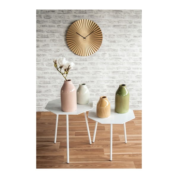 Zegar w kolorze złota Karlsson Sensu, ⌀ 50 cm-image-1