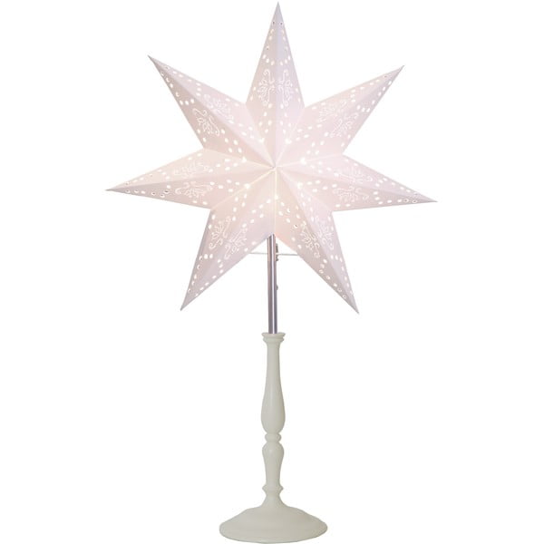 Jasnoróżowa dekoracja świetlna ze świątecznym motywem Romantic MiniStar – Star Trading