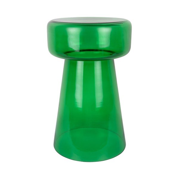 Szklany okrągły stolik ø 30 cm Corcho  – Leitmotiv