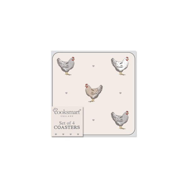 Zestaw 4 korkowych podkładek Cooksmart ® Farmer-image-2