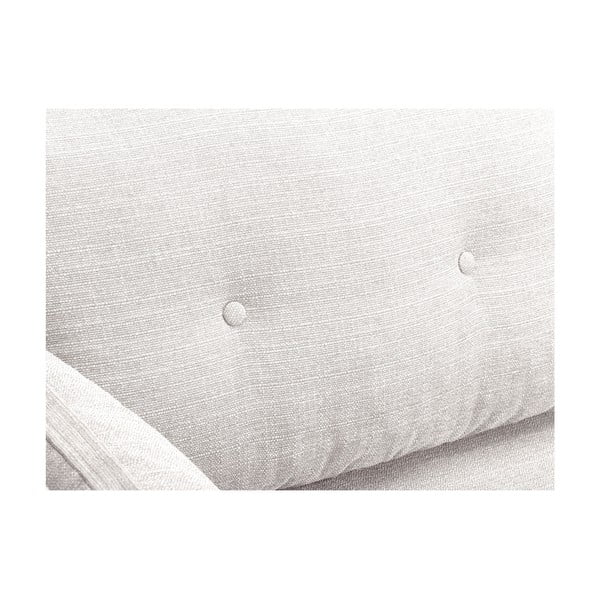 Kremowa sofa 3-osobowa Mazzini Sofas Elena, z szezlongiem po lewej stronie-image-4