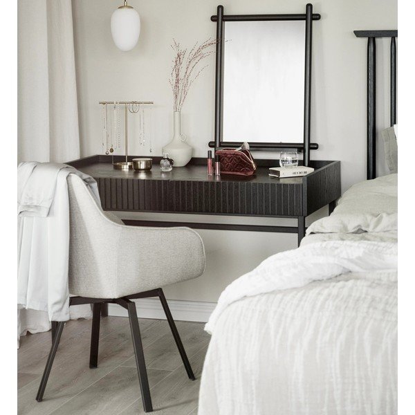 Biurko z blatem w dekorze dębu 120x61 cm Halifax – Rowico-image-1