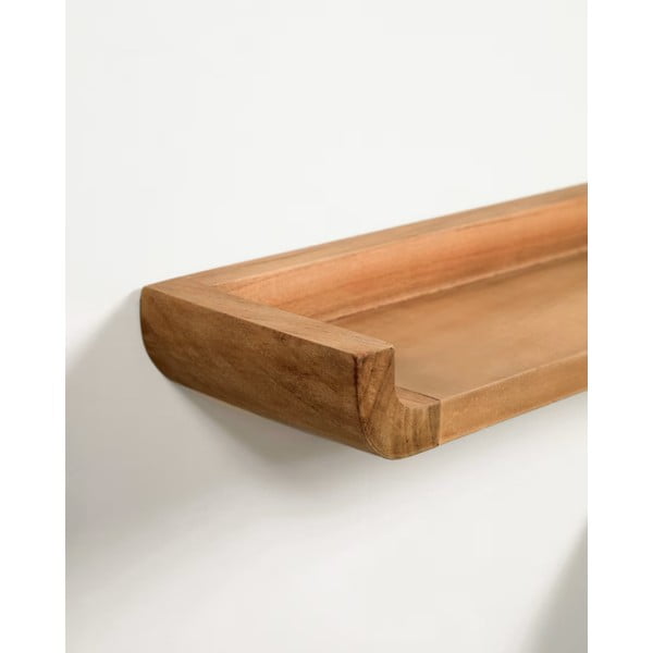 Zestaw 2 półek z drewna tekowego Kave Home Shamel-image-3