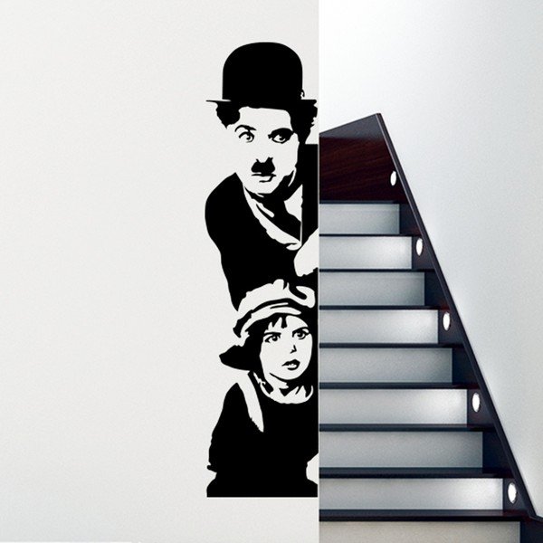 Naklejka Ambiance Charlie Chaplin-image-2