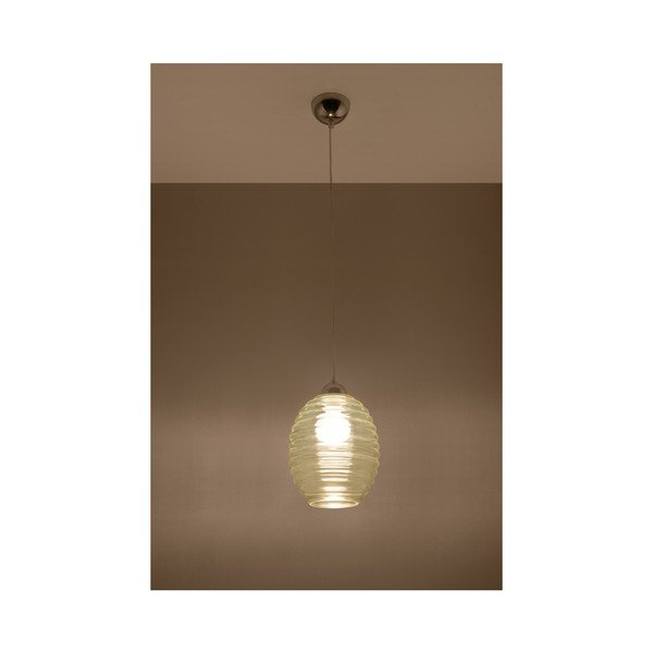 Lampa wisząca Sollux Perla Amber-image-1