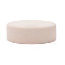 Jasnoróżowy puf z materiału bouclé Kaeli – Kave Home