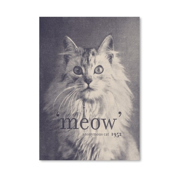 Plakat Famous Quote Cat, 30x42 cm