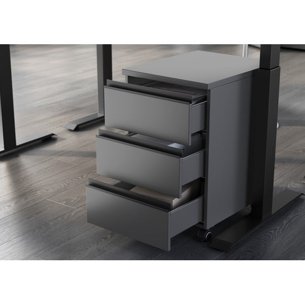 Antracytowa szafka 40x63 cm Bedano – Germania-image-4