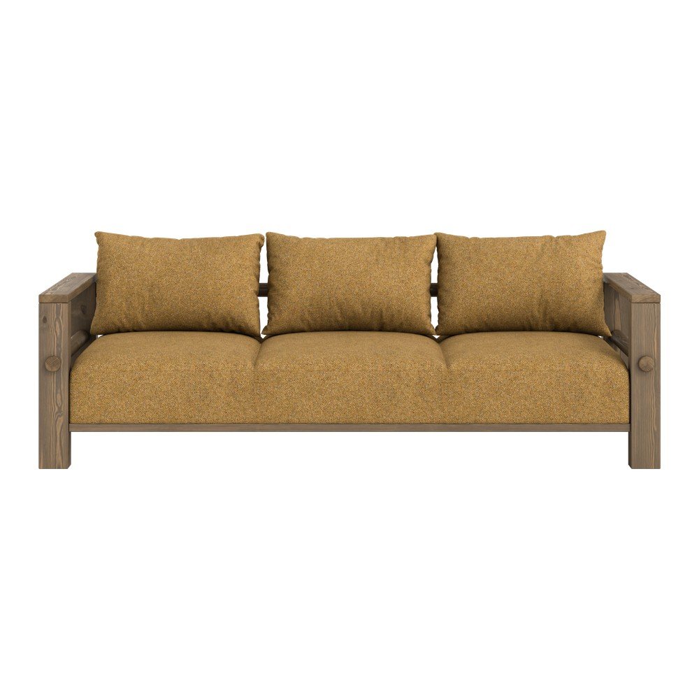 Sofa w kolorze ochry 225 cm Bare – Karup (zdjęcie 9)
