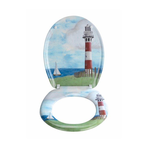 Deska sedesowa Wenko Lighthouse, 44,5x37,5 cm-image-2