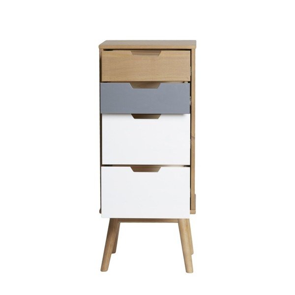 Komoda z litego drewna sosnowego Marckeric Cusco, szer. 40 cm-image-4