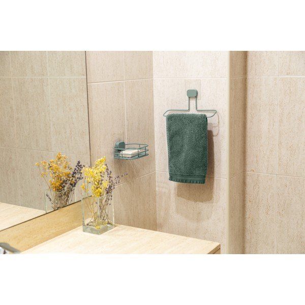 Samoprzylepny metalowy wieszak na ręczniki Grena – Compactor-image-4