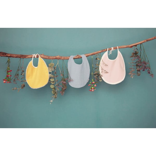 Szary muślinowy śliniak Kindsgut London-image-1