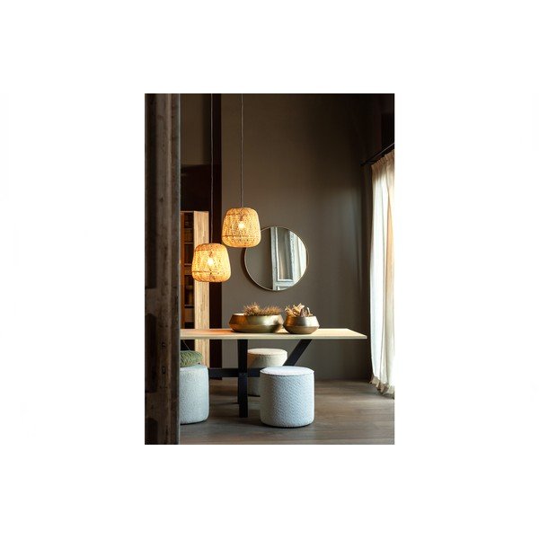 Naturalna lampa wisząca z bambusu WOOOD Moza, ø 36 cm-image-4