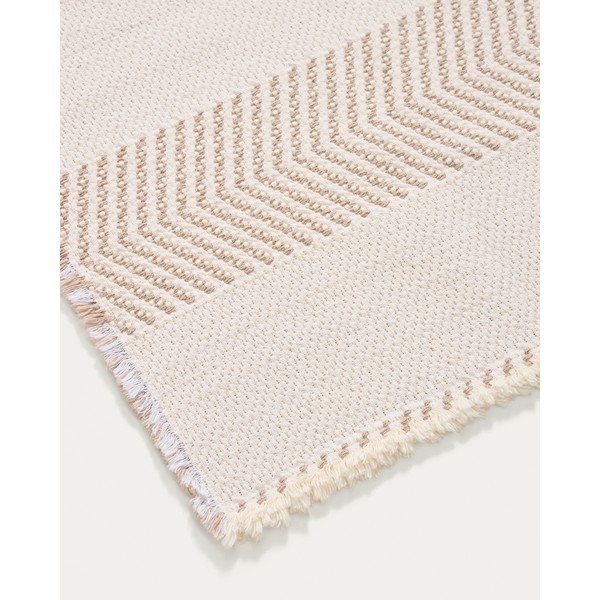 Beżowy dywanik łazienkowy 50x70 cm Bina – Kave Home-image-3